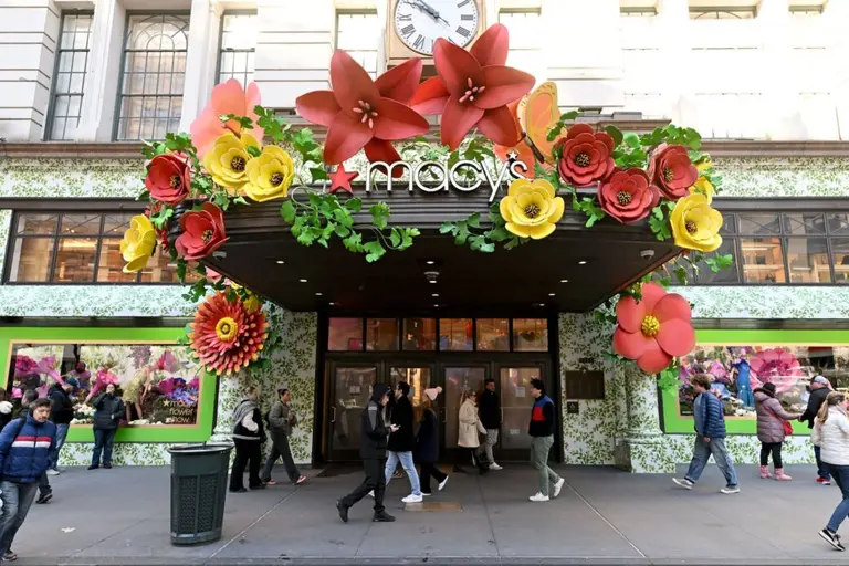 Macy’s annual Flower Show brings sights and scents of spring to Herald Square