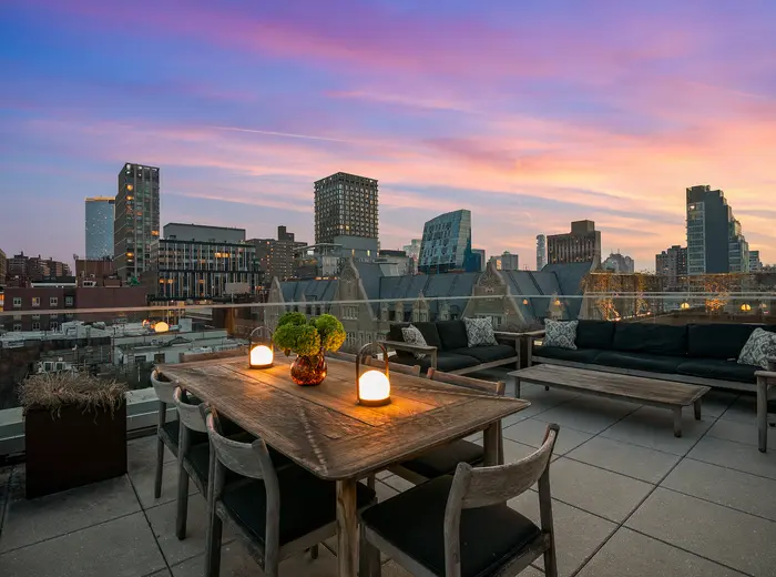 At former Streit's Matzo Factory, a Lower East Side penthouse with two terraces asks $4.35M