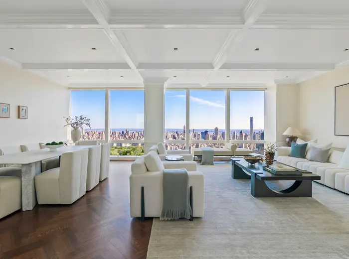 For $8.85M, a condo with Central Park and Manhattan skyline views from every room