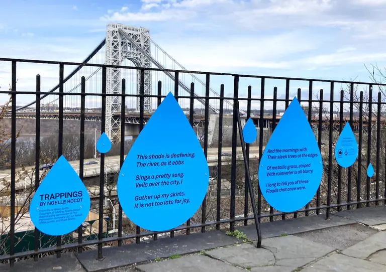Poetry pops up in five New York City parks