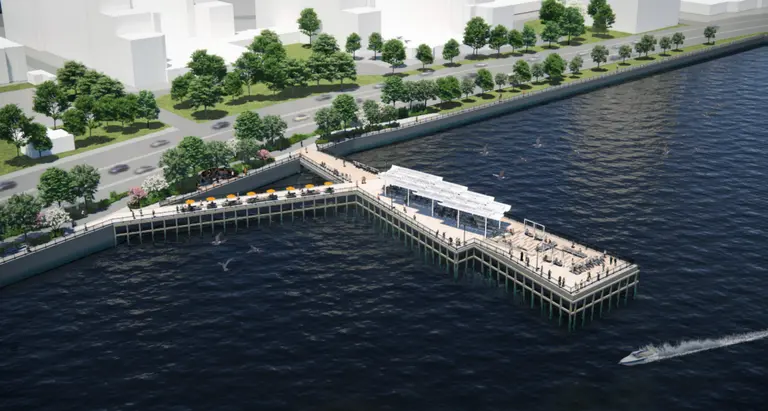 NYC reveals design for esplanade and new 107th Street pier in East Harlem
