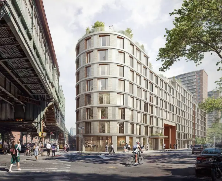See ODA’s curving, connected residential buildings rising in Williamsburg