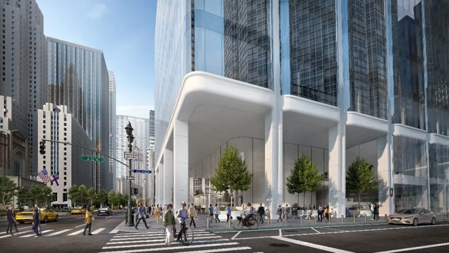 Vornado reveals new renderings for 350 Park supertall office tower in  Midtown East