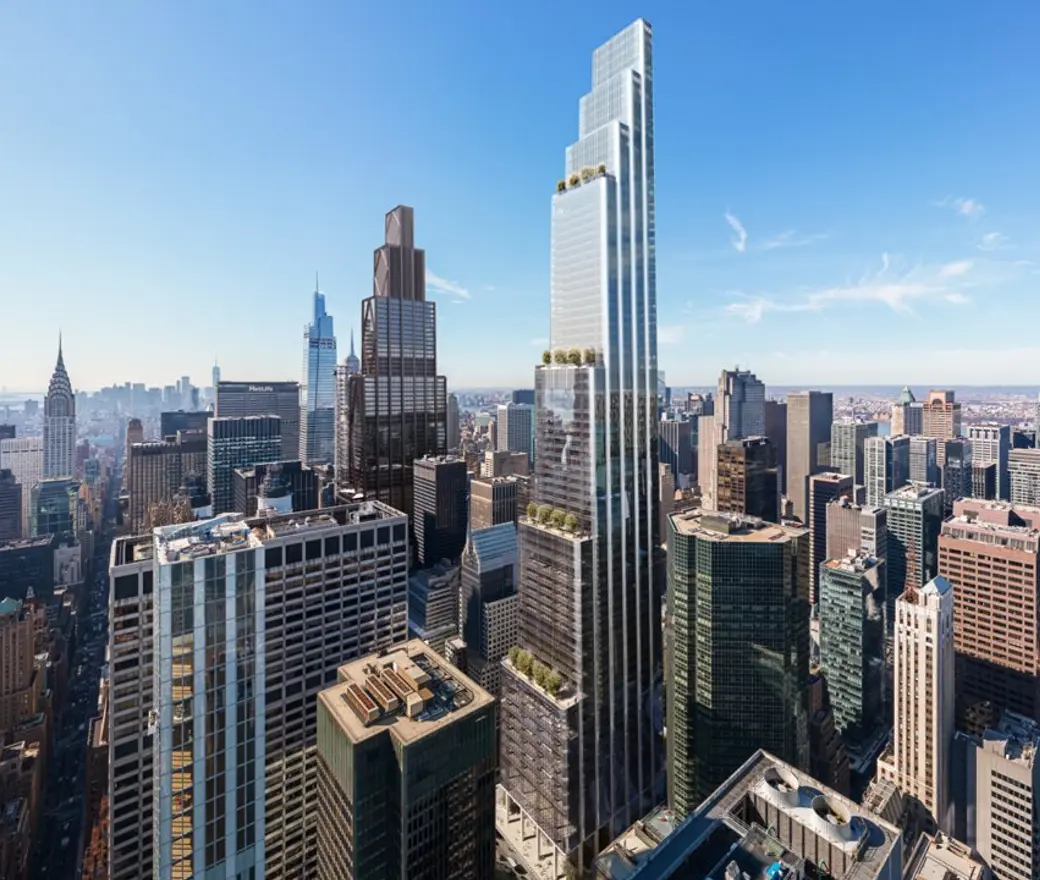 Vornado reveals new renderings for 62-story office tower at 350 Park Avenue