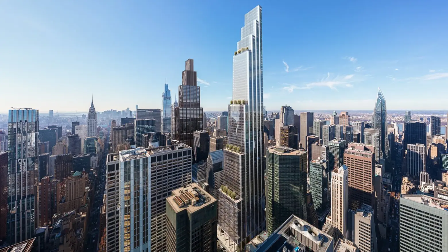 Vornado reveals new renderings for 350 Park supertall office tower in  Midtown East