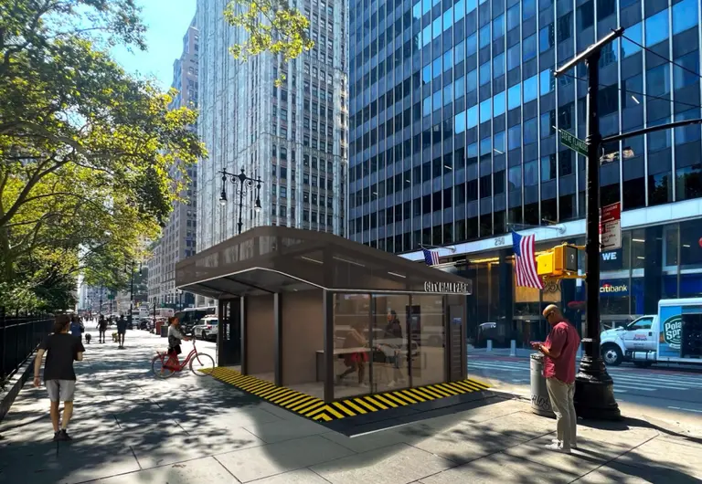 Landmarks approves rest hub for NYC delivery workers next to City Hall Park