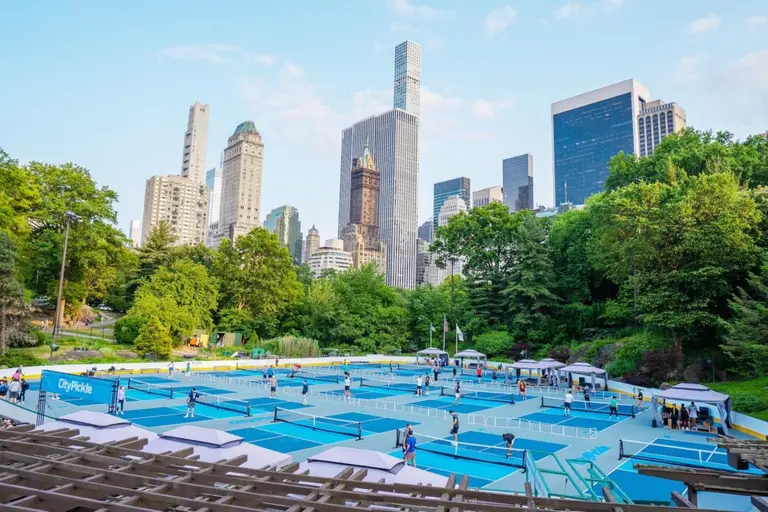 Pickleball is now a summer attraction at Central Park’s Wollman Rink through 2026