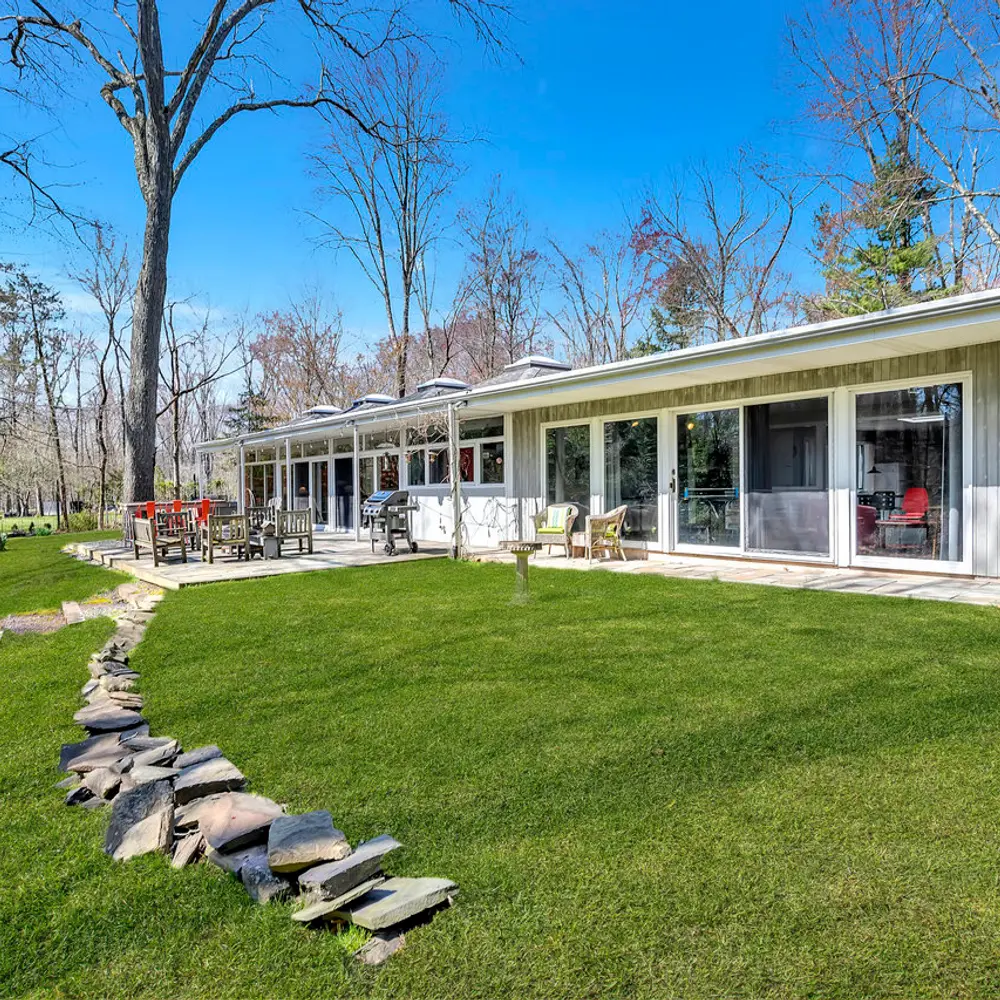 Asking $800K, this notable modern Princeton home once belonged to Joyce Carol Oates