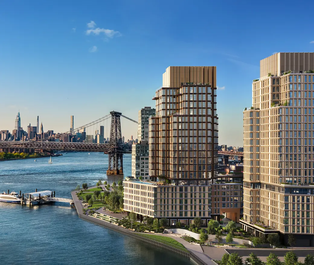 Master plan unveiled for five-tower 'resort-style' development on Williamsburg waterfront