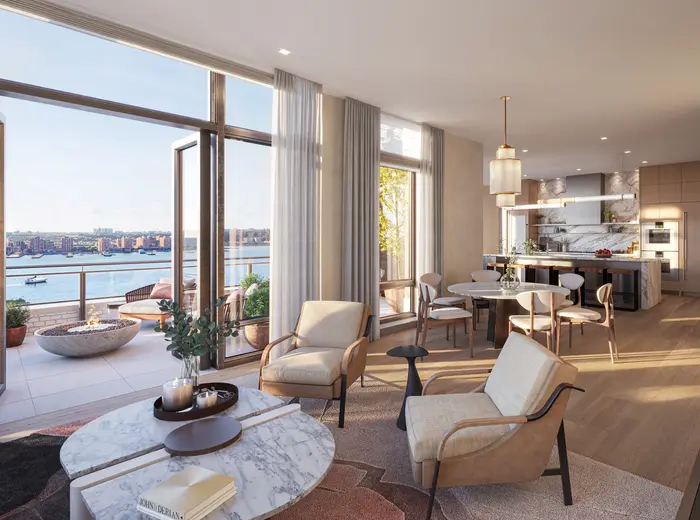 Chelsea's most expensive listing is this $40M penthouse at The Cortland