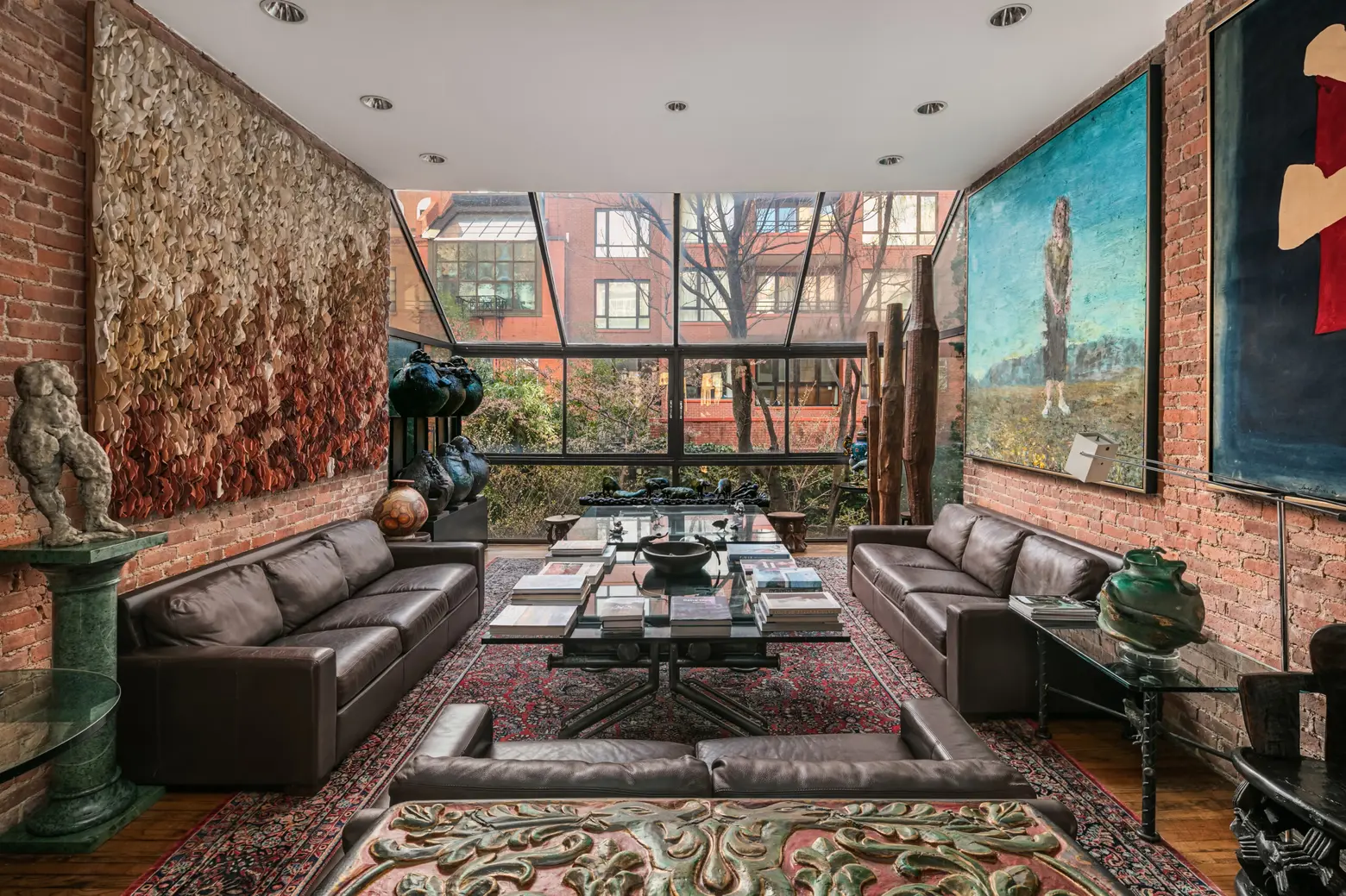 An international artist couple asks $38M for their art-filled UES townhouse–Rolls Royce included