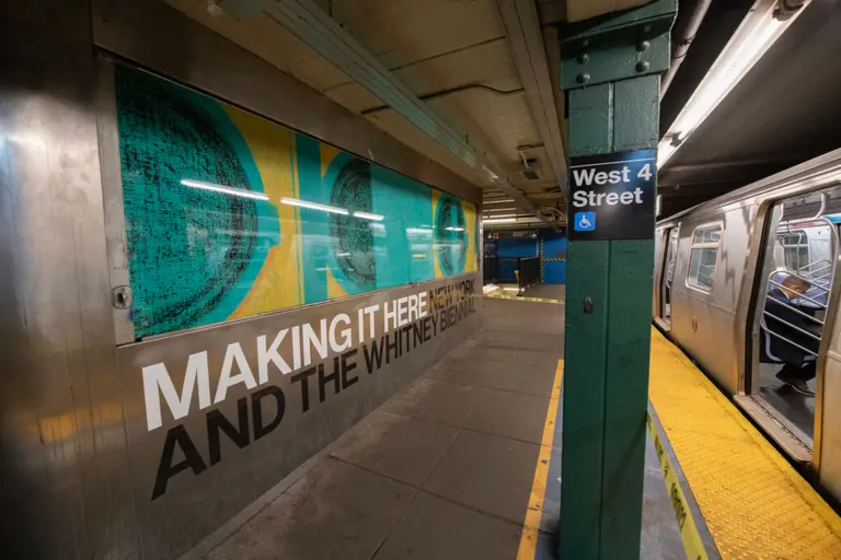 Art from the Whitney Museum on view in NYC subway stations this summer