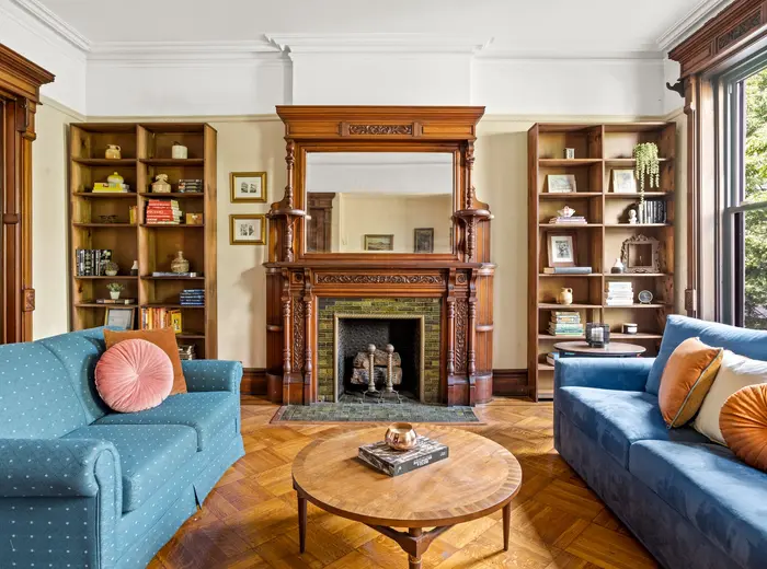 This $3.9M Park Slope townhouse is an unspoiled historic beauty