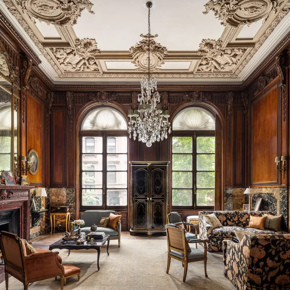 For $65M, this limestone Beaux Arts mansion on the UES is a trophy townhouse for the ages
