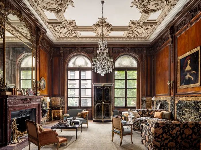 For $65M, this limestone Beaux Arts mansion on the UES is a trophy townhouse for the ages