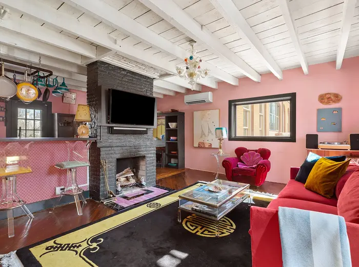 This $2.7M Red Hook home brings color and creativity to townhouse living