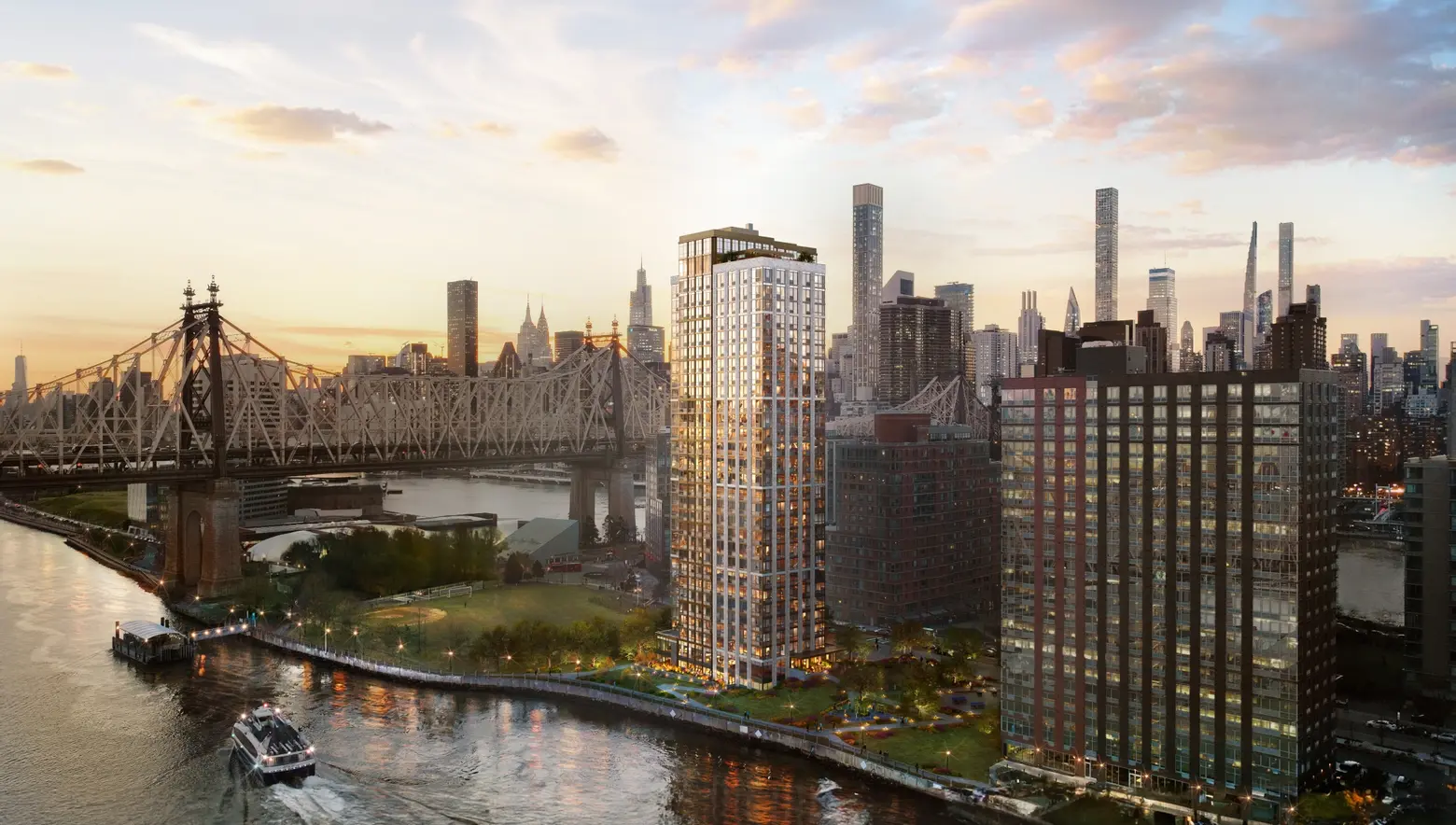 Leasing launches at Roosevelt Island luxury rental, from $3,085/month
