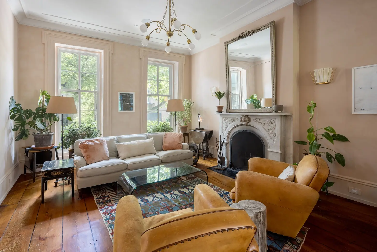 For $11M, this Cobble Hill townhouse offers modern comforts, elevated design, and a garage