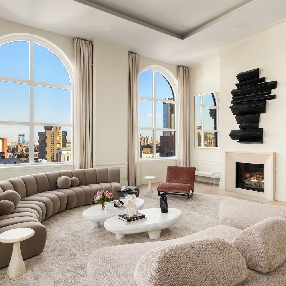 With a private elevator and terraces, this $24.5M Tribeca triplex embodies downtown penthouse living