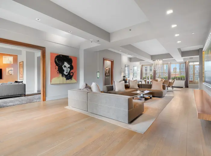For $7.9M, this sprawling four-bedroom Chelsea condo is a modern city mansion in a landmarked building