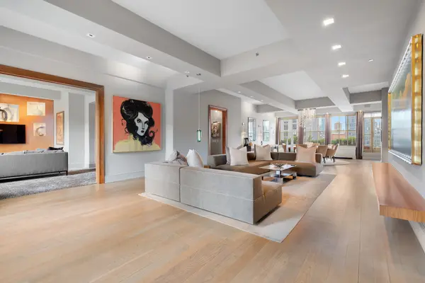 For $7.9M, this sprawling four-bedroom Chelsea condo is a modern city mansion in a landmarked building