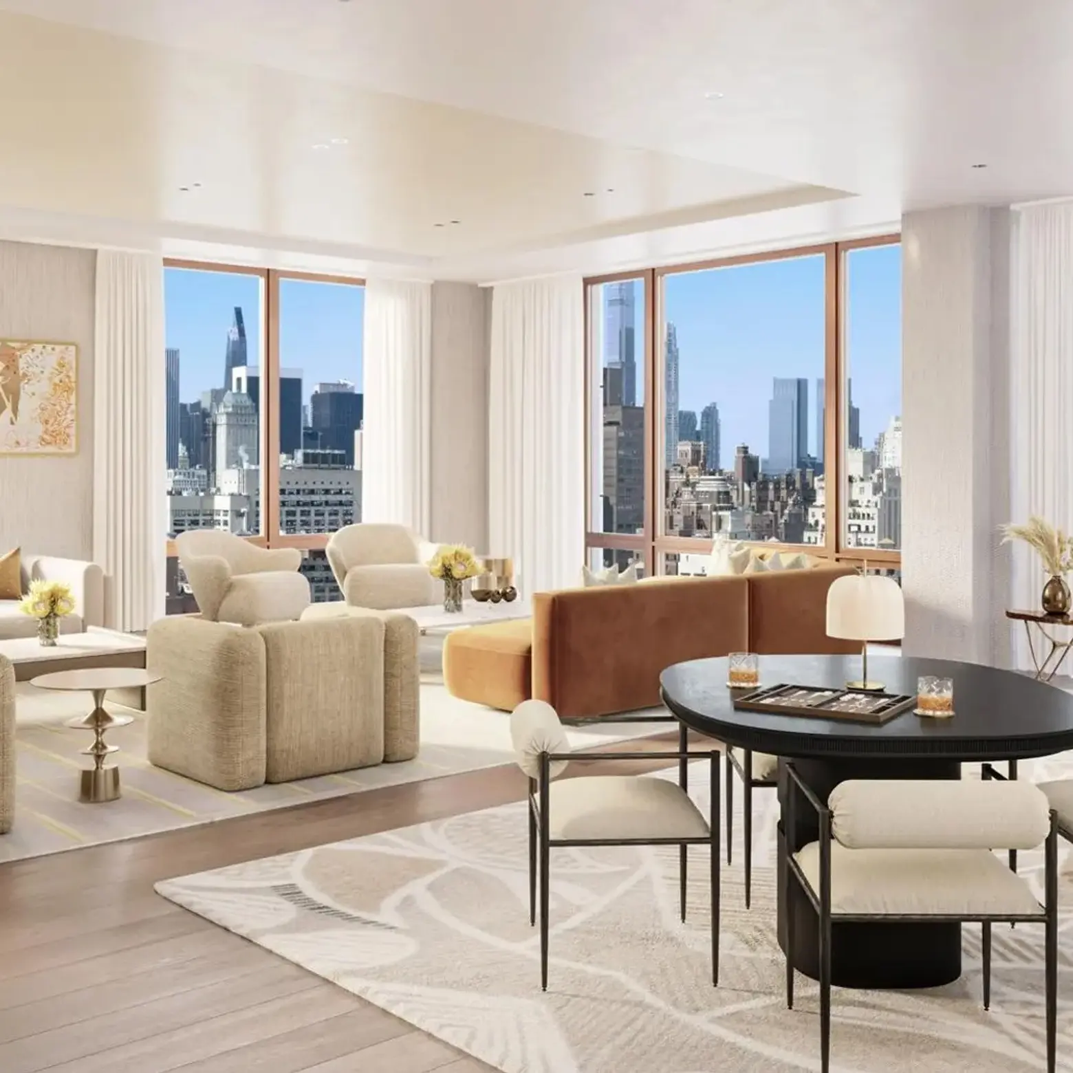 Gracious Upper East Side condos with Central Park and skyline views