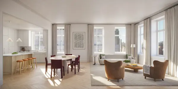 Spacious two- to six-bedroom homes on the Upper East Side