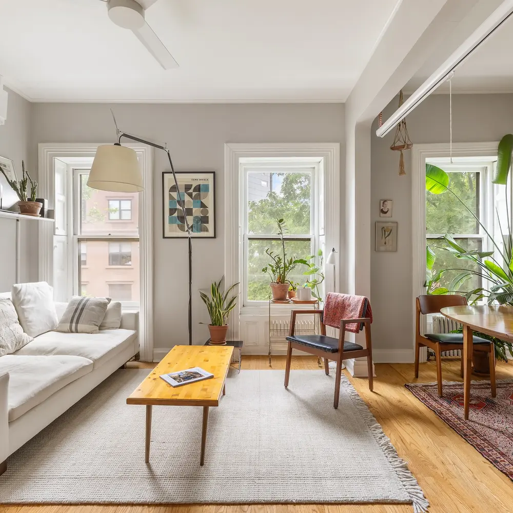 For $1.4M, this full-floor Park Slope co-op comes with a private rooftop oasis