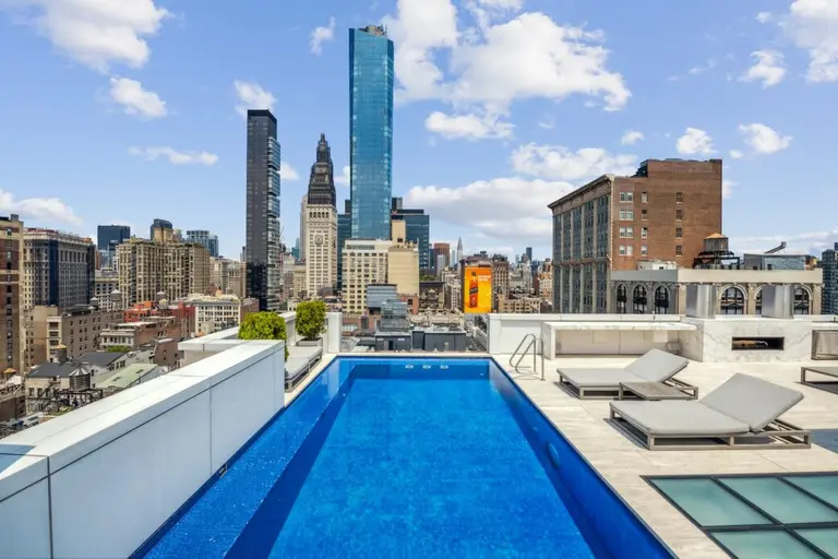 Heatwave goals: A $25M Flatiron penthouse with a rooftop infinity pool