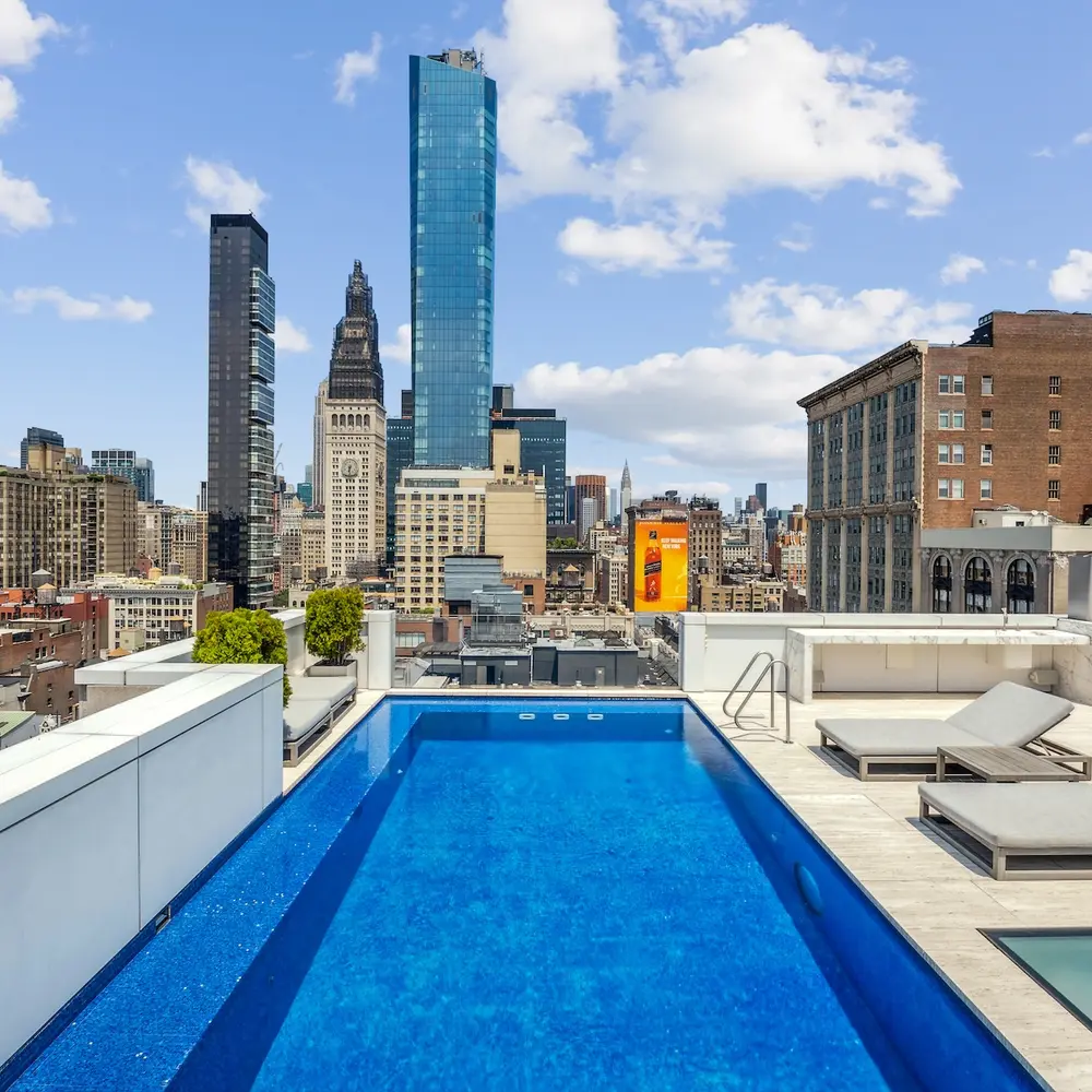 Heatwave goals: A $25M Flatiron penthouse with a rooftop infinity pool