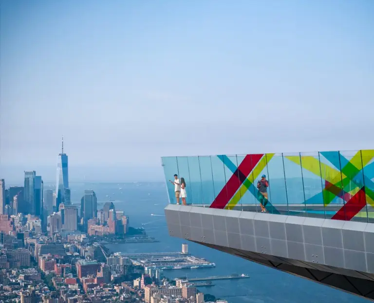 Experience a kaleidoscopic NYC skyline atop Hudson Yards’ Edge