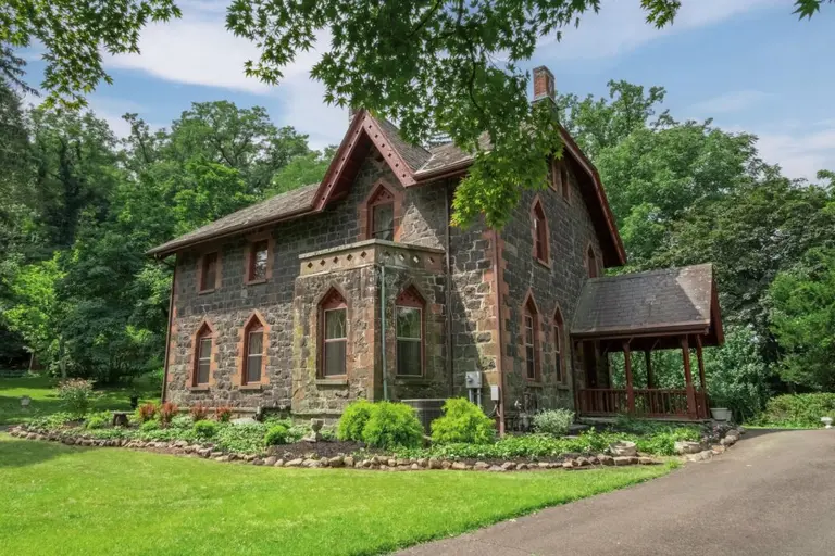 ‘Stonehurst’ is a perfect name for this historic $2.5M Gothic Revival home in Rockland County