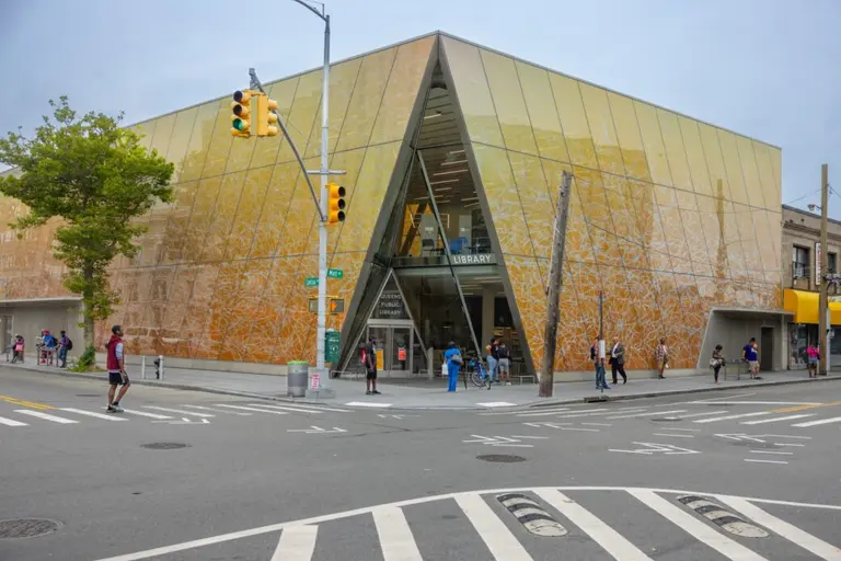 New Snøhetta-designed public library opens in Far Rockaway