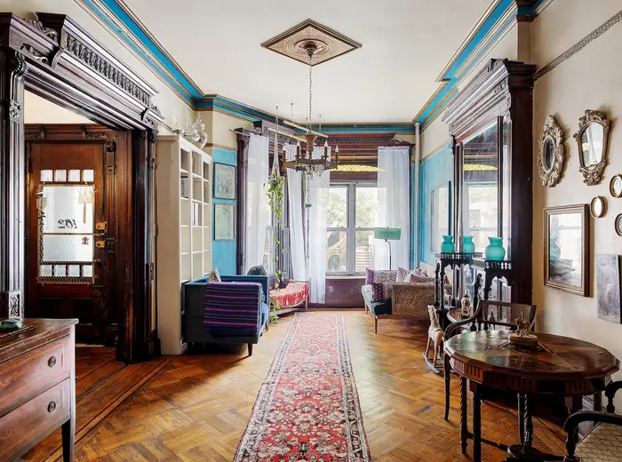 This $2.2M Bed-Stuy townhouse is a 19th-century beauty seeking a 21st-century life