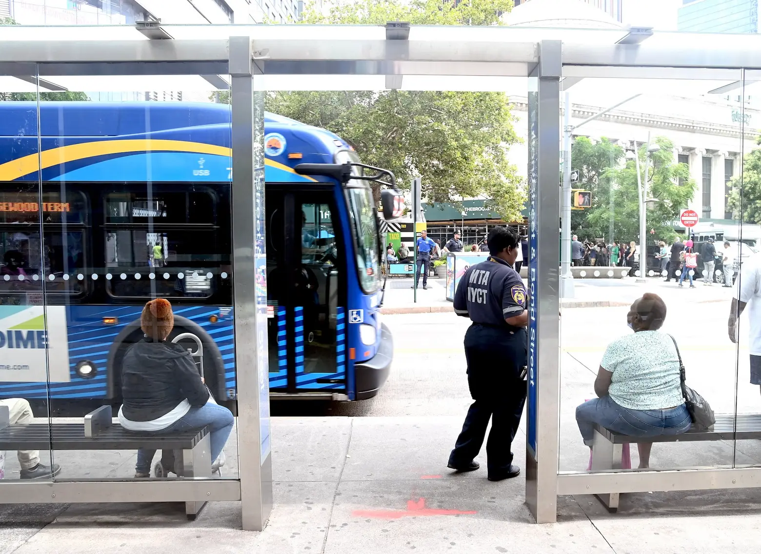 How hot is your NYC bus stop? A new report reveals the city’s most sweltering stops