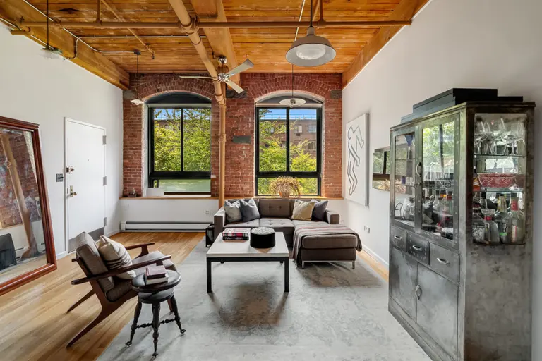 This $1.5M Ansonia Court co-op is an old-school classic loft in prime Park Slope