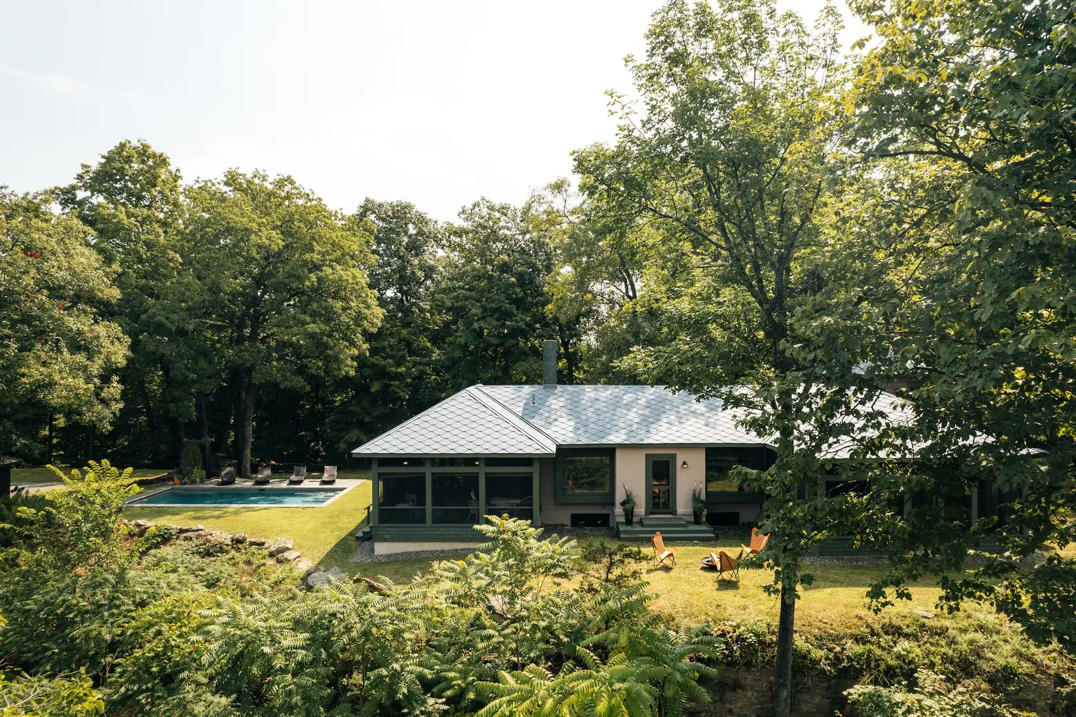 A world traveler’s Catskills haven is now a $2M mountaintop home