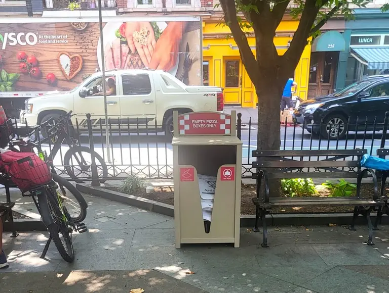 NYC installs pizza box bins at city parks