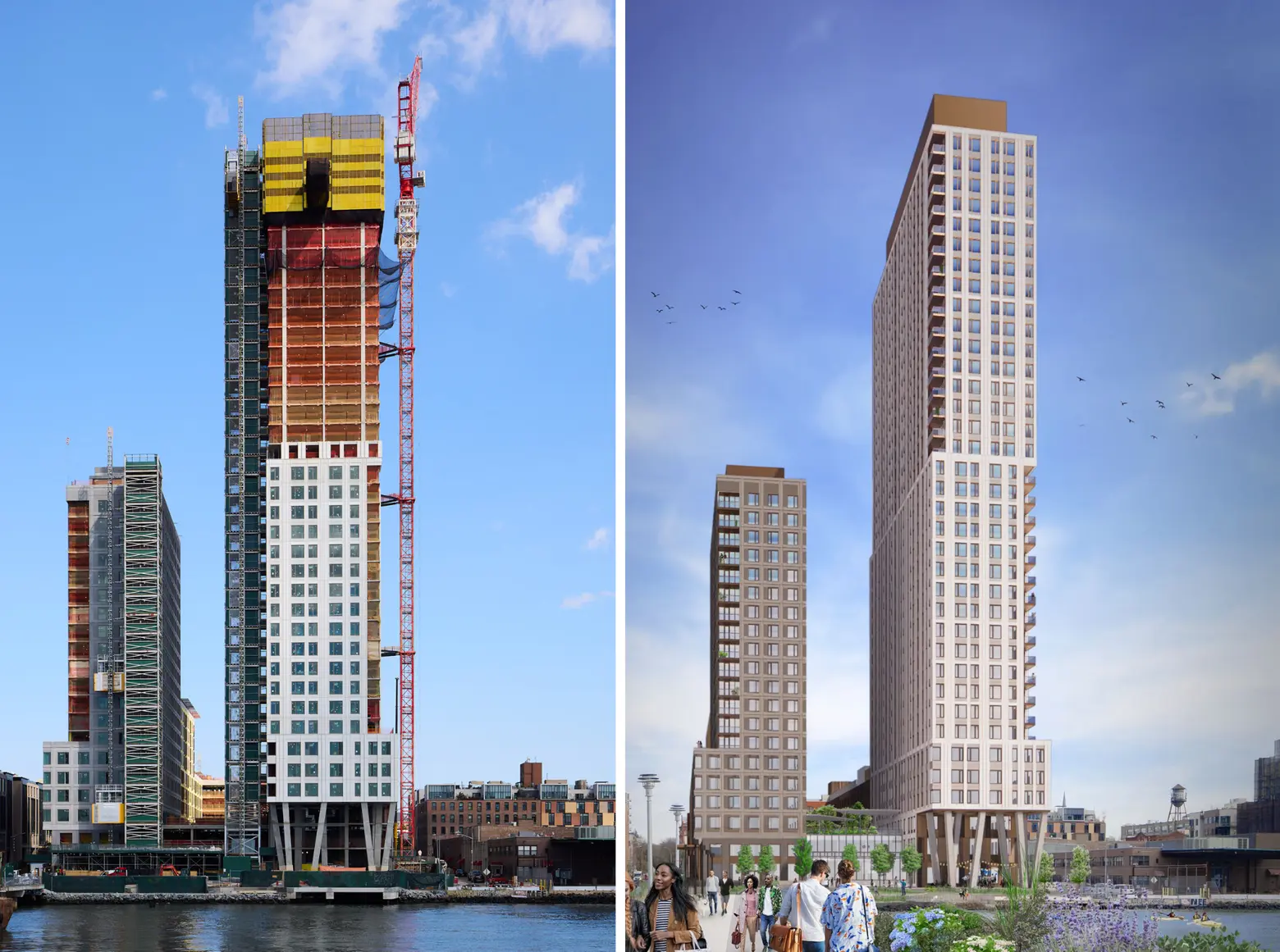 New York’s largest geothermal residential project tops out in Greenpoint