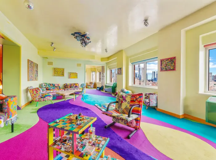 An artist's Upper East Side condo is a palace-sized riot of joyful color for $8.75M