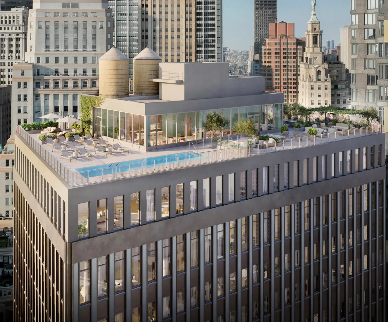 Former FiDi office tower launches leasing for luxury rentals, from $4,100/month