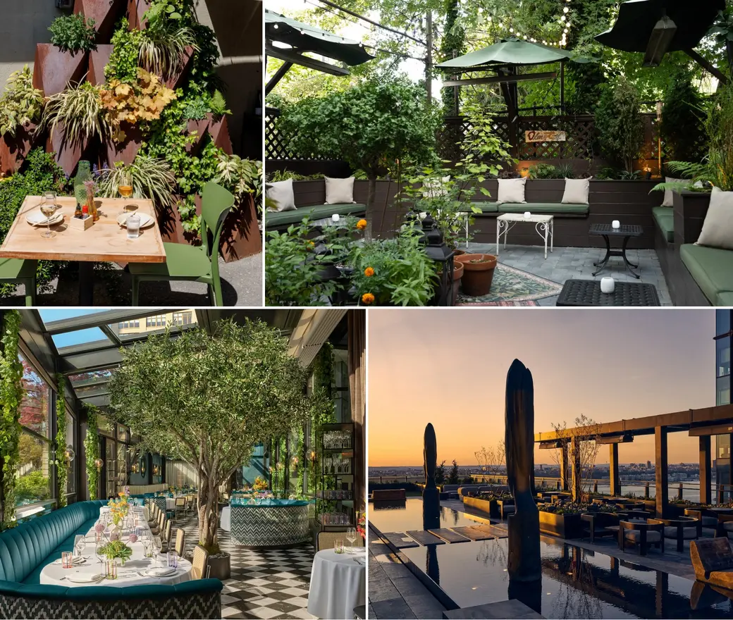 15 of New York City's most atmospheric outdoor dining spots