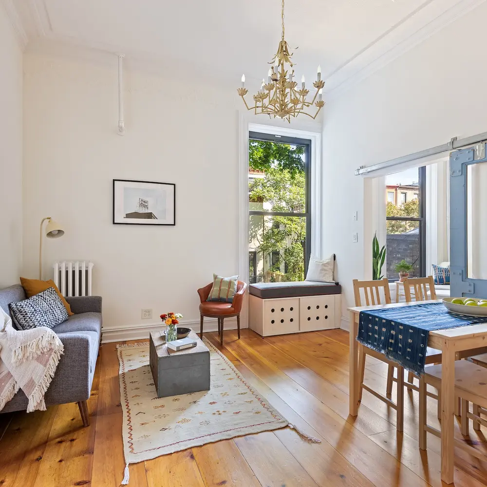 $475K Bed-Stuy co-op is a cozy home in a historic mansion