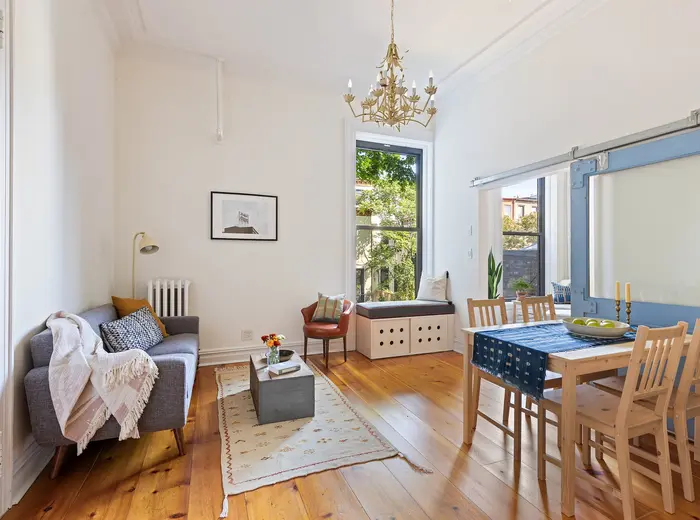 $475K Bed-Stuy co-op is a cozy home in a historic mansion