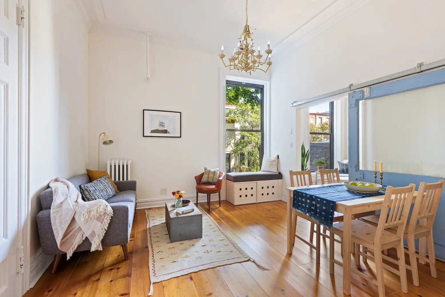 $475K Bed-Stuy co-op is a cozy home in a historic mansion