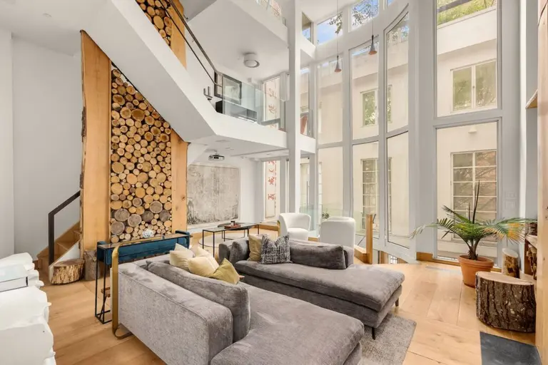 Minetta Lane townhouse with an 83-foot rock climbing wall asks $20M