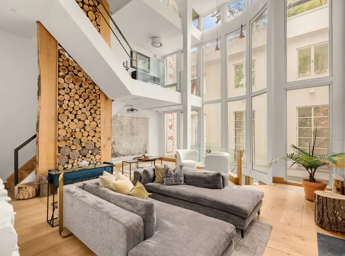 Minetta Lane townhouse with an 83-foot rock climbing wall asks $20M