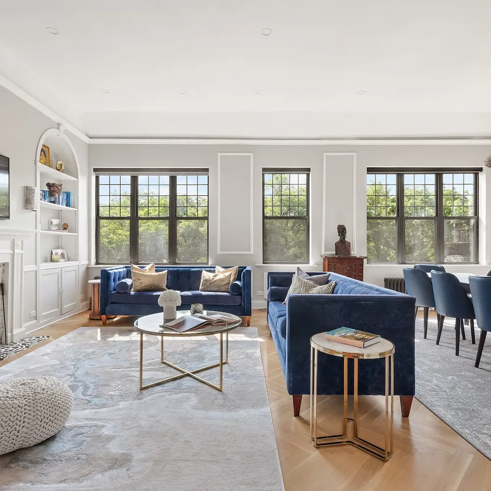 Watch the seasons of Central Park change from this $3.4M top-floor Upper West Side co-op