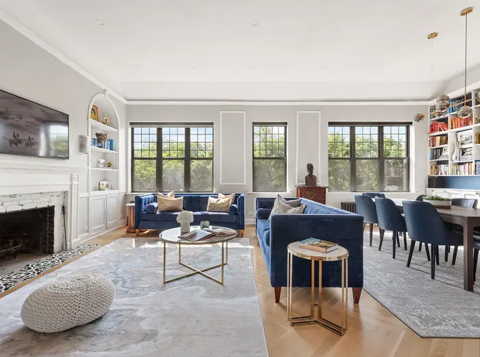 Watch the seasons of Central Park change from this $3.4M top-floor Upper West Side co-op