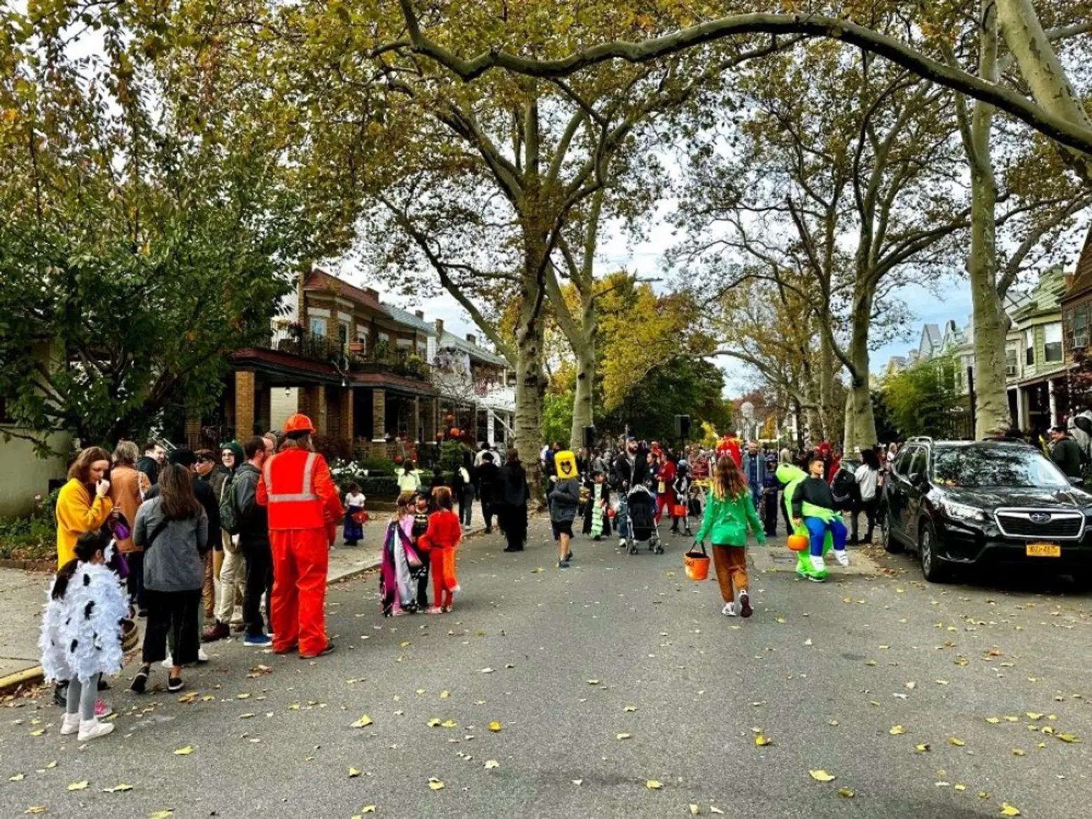 100+ NYC streets will go car-free for fun Halloween activities